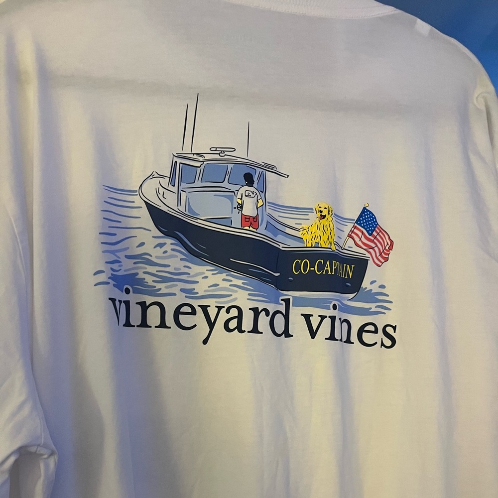 Vineyard Vines 2XL nwt white men’s long sleeve